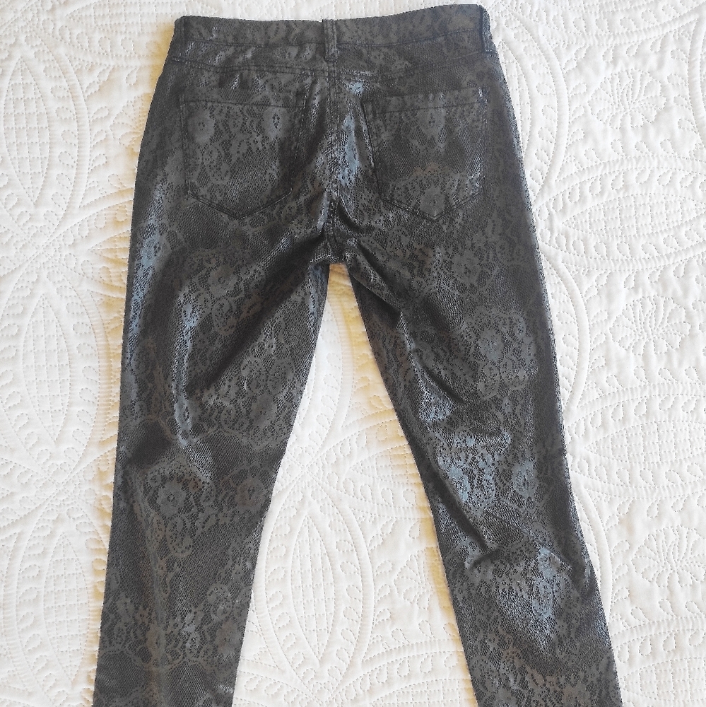 Faux Leather Cache Pants